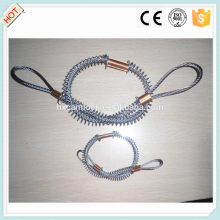 Copper buckle stainless steel / carbon steel whipcheck safety cable